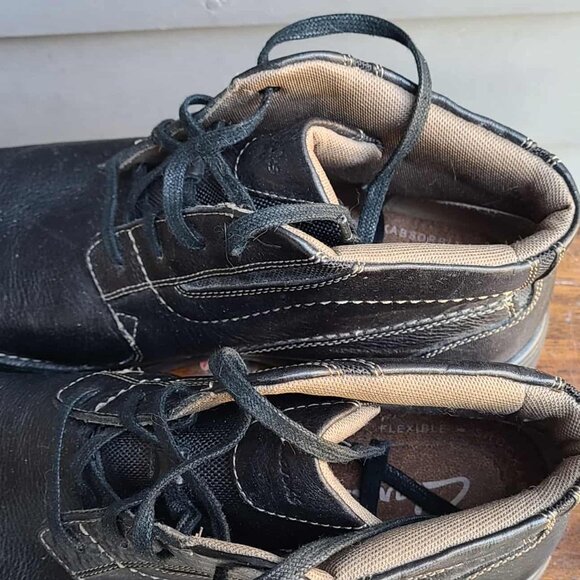 Clarks Mens Classic Leather Boot size 12M - Picture 5 of 11